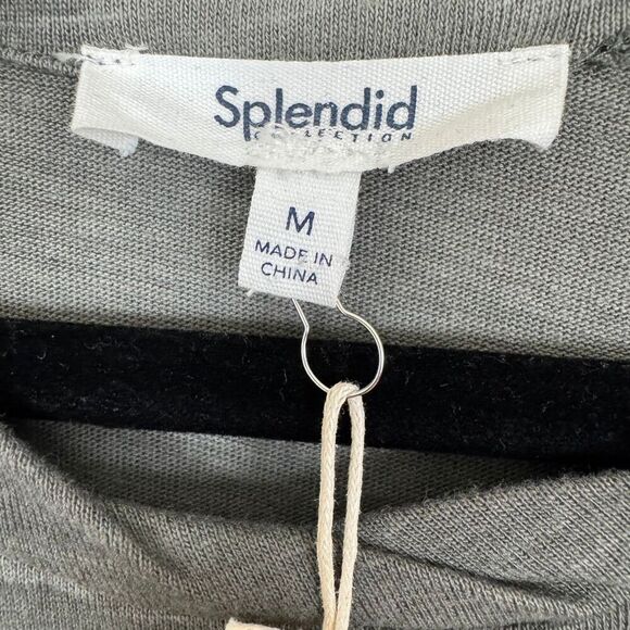 Splendid Evie Camo T-Shirt Dress - Size Medium - Picture 7 of 10